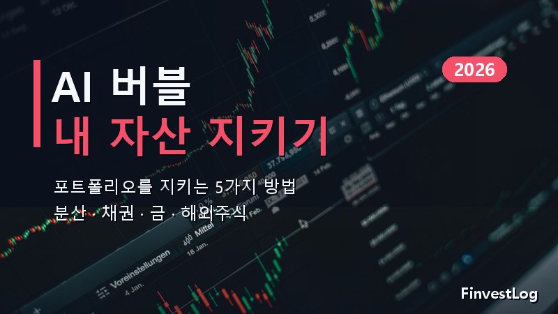 AI 버블에서 내 포트폴리오 지키는 법 (2026)