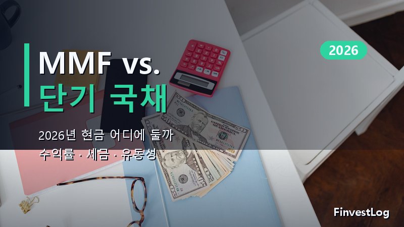 MMF vs. 단기 미국 국채(2026): 현금 어디에 둘까