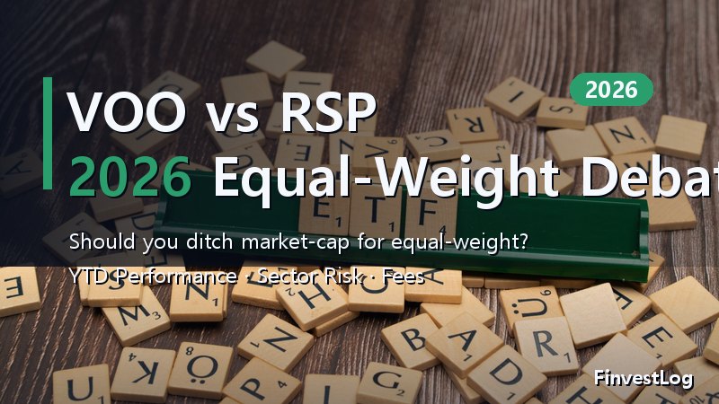 Equal-Weight vs Market-Cap ETF in 2026: Is It Time to Ditch VOO for RSP?
