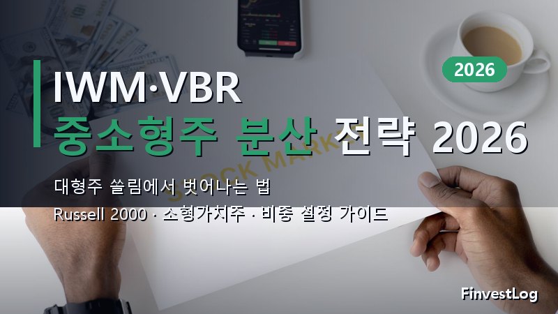 미국 중소형주 ETF IWM·VBR 2026 완전 분석 — 대형주 쏠림 탈피 분산 전략