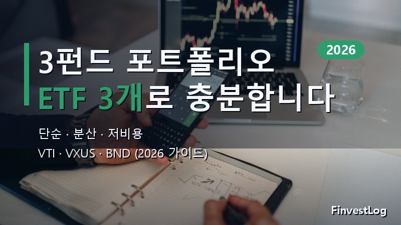 2026년 3펀드 포트폴리오 구성 완전 가이드 (단계별 설명)