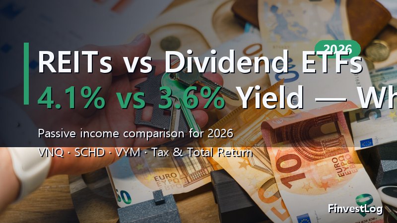REITs vs Dividend ETFs: Best Passive Income Choice in 2026