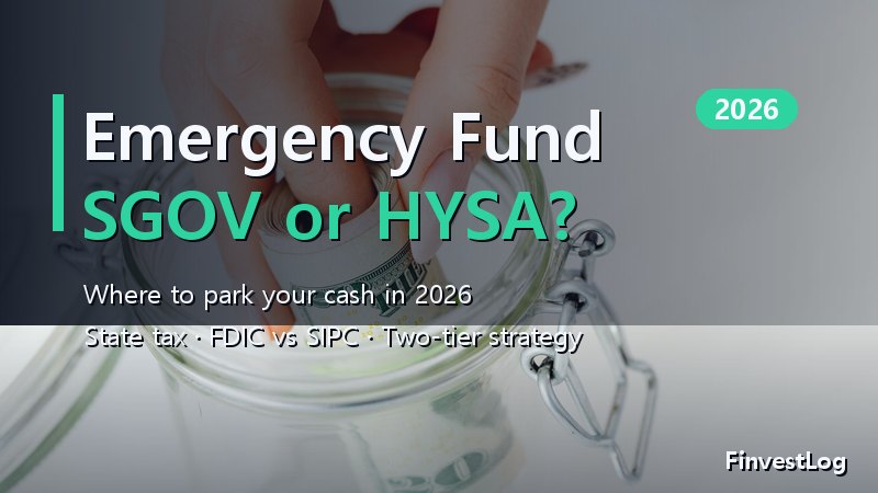 Money Market ETF vs. High-Yield Savings Account: Where to Park Your Emergency Fund in 2026