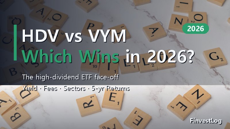 HDV vs VYM: Which High-Dividend ETF Should You Buy in 2026?