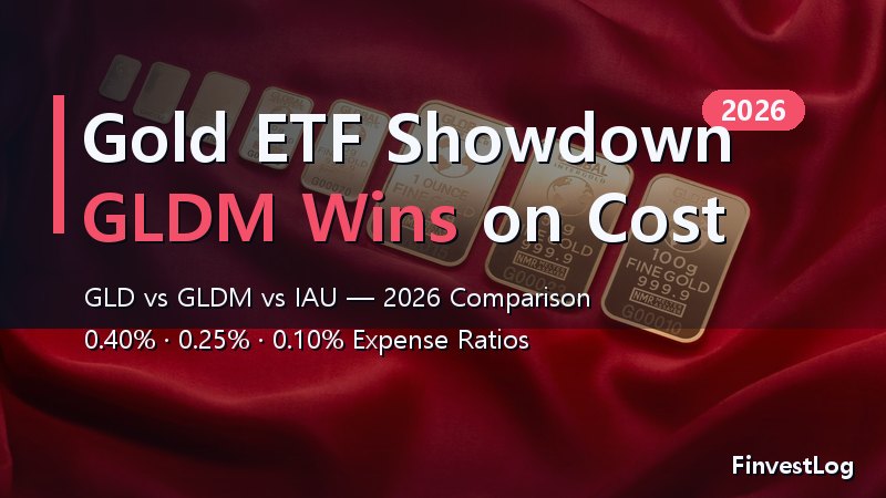 GLD vs GLDM vs IAU: Which Gold ETF Gives You the Best Value in 2026?