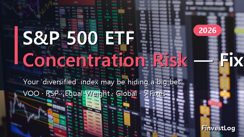 The Hidden Concentration Risk in Your S&P 500 ETF — and 5 Ways to Fix It (2026)