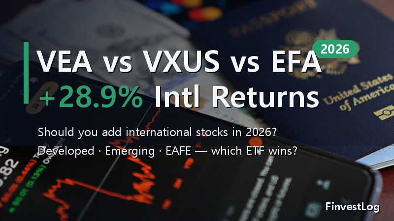 VEA vs VXUS vs EFA: Should You Add International Stocks in 2026?
