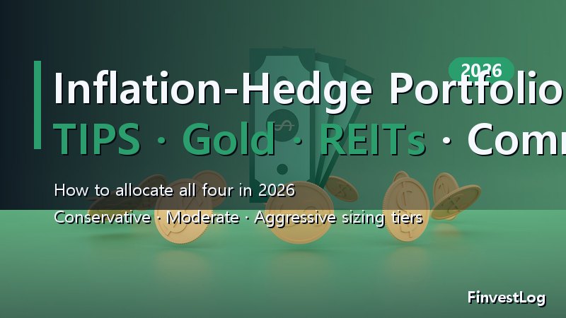 Inflation-Hedge Portfolio 2026: How to Allocate TIPS, Gold, REITs, and Commodities
