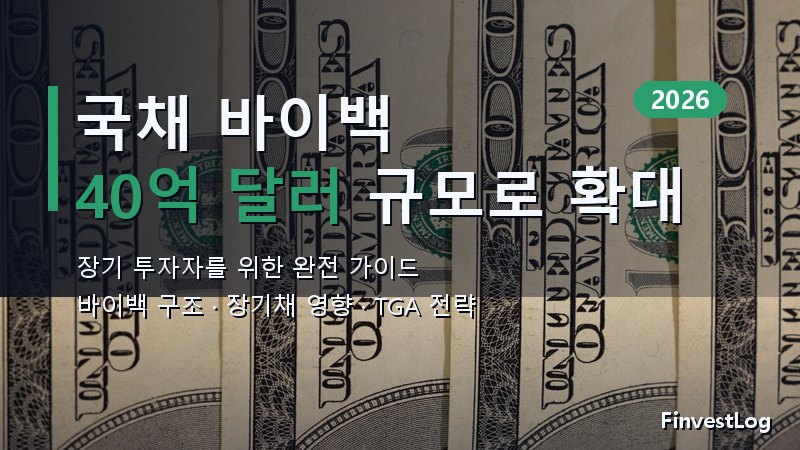 미국 재무부 국채 바이백 2026: 장기 투자자 완전 가이드