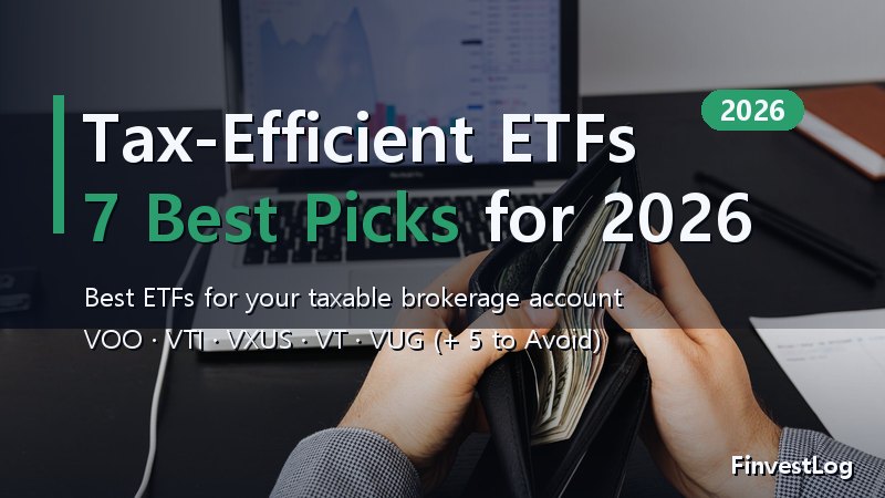 Best Tax-Efficient ETFs for Taxable Brokerage Accounts in 2026